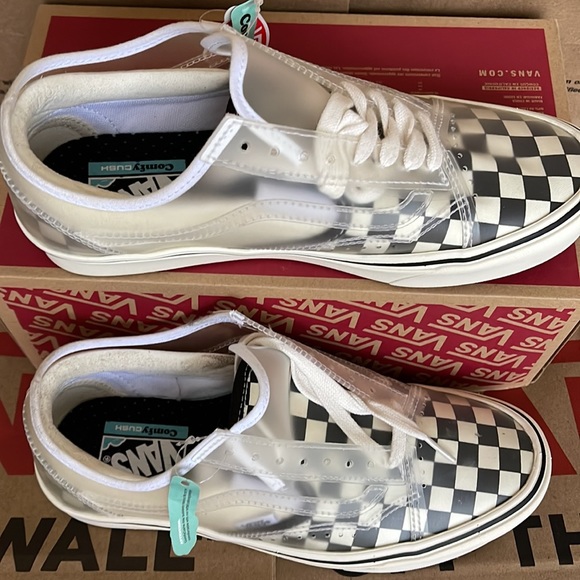 Vans Comfycush Slip-Skating Checkerboard Black/White WMNS - Picture 3 of 16
